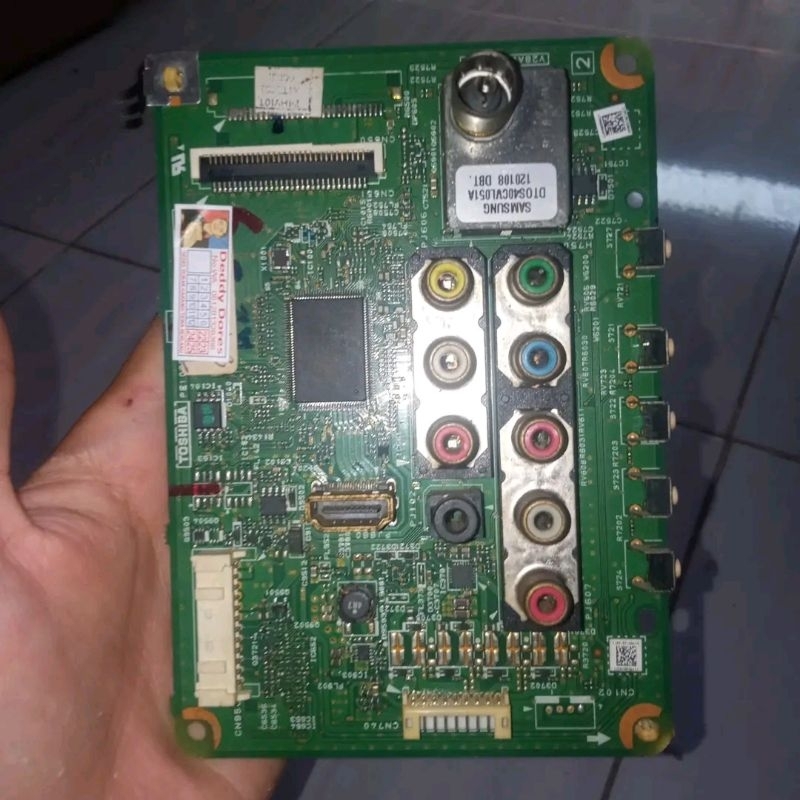 Mb - Mainboard - Motherboard - Mobo - Micom - Modul - Mesin Tv LCD Toshiba 24HV10E3 - 24HV10E2 - 24H