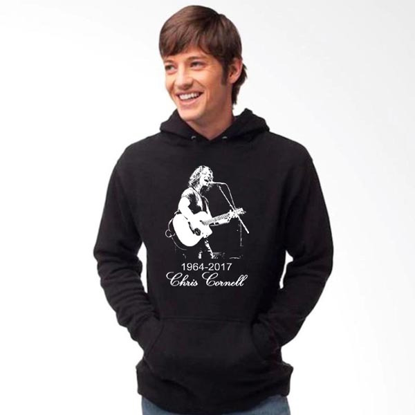 Jaket Hoodie Temple Of The Dog Chris Cornell Memorial Hoodie Jumper Bahan Cotton Fleece