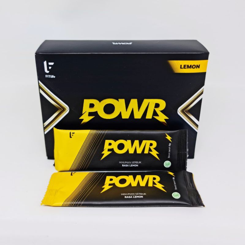POWR Fitlife 1 sachet Fit Life SASET SACHETS ECER ECERAN TESTER SATUAN SAMPLE SAMPEL SERVING SERVING