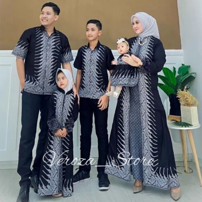 BATIK COUPLE KELUARGA AYAH IBU ANAK