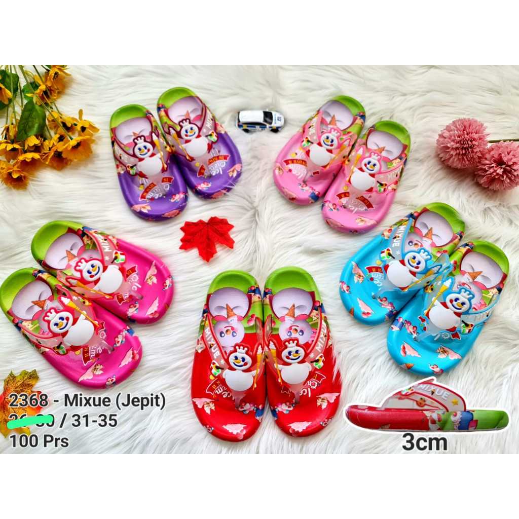 SANDAL JEPIT MIXUE ANAK PEREMPUAN