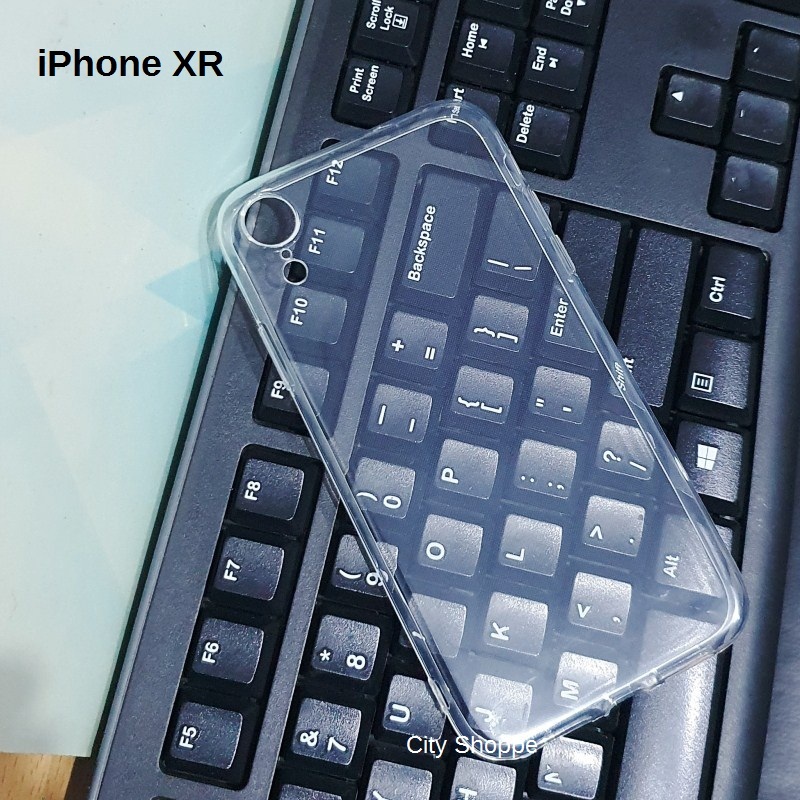 Iphone XR SoftCase TPU Jelly Silicon Transparan Clear
