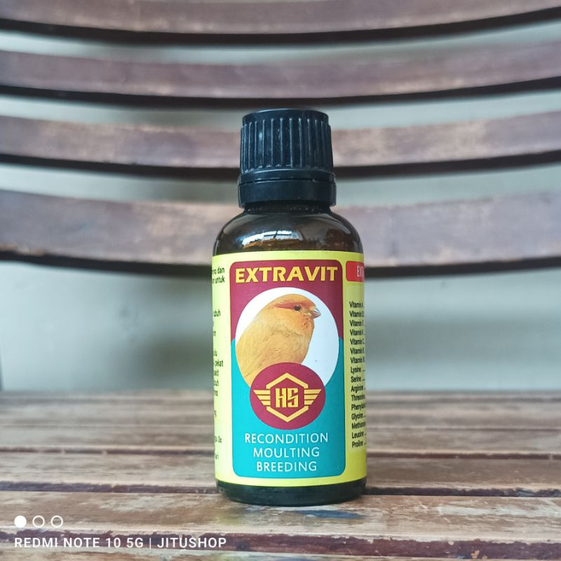 EXTRAVIT HS VITAMIN BURUNG KENARI BURUNG EXTRA SEHAT DAN EXTRA VIT