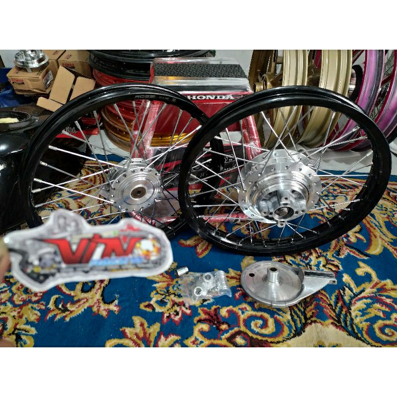 velg set tromol king belakng depan mp pnp mp gl cb tiger