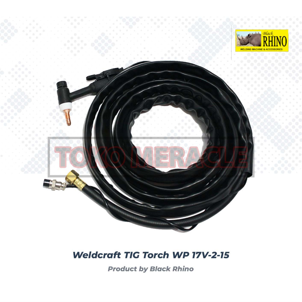 Weldcraft TIG Torch WP 17V-2-15 - Stang Las Tig
