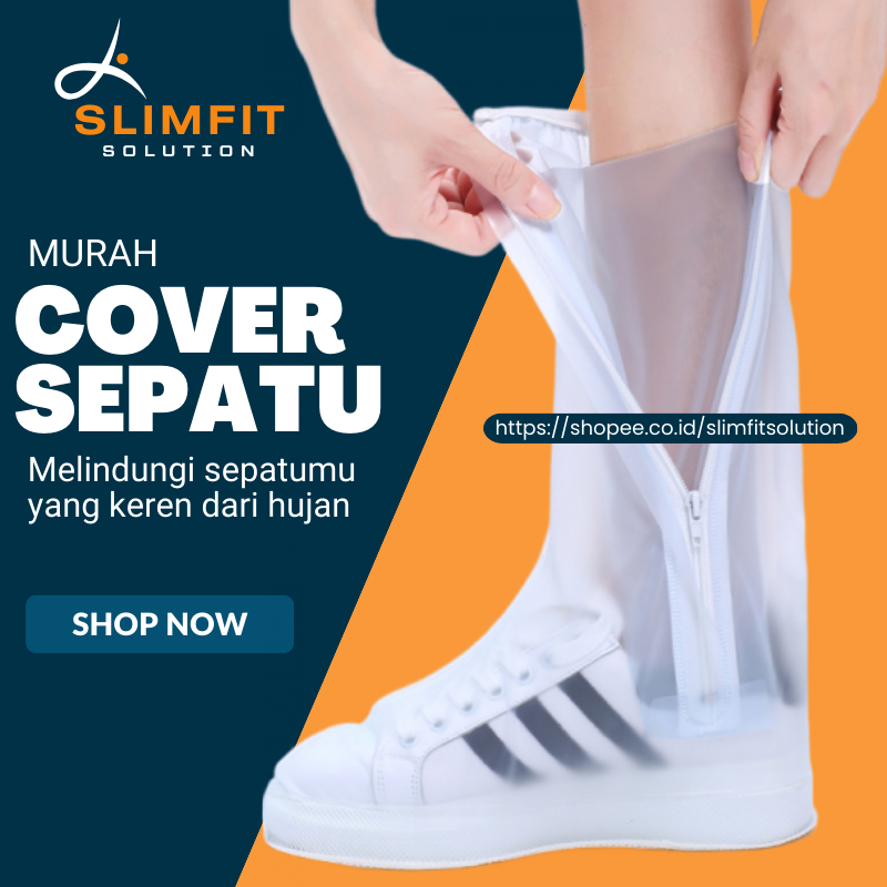 Pelindung Sepatu dari Hujan Mantel Cover Shoes Anti Air Waterproof Mantel Rain Cover Jas Hujan Sepat