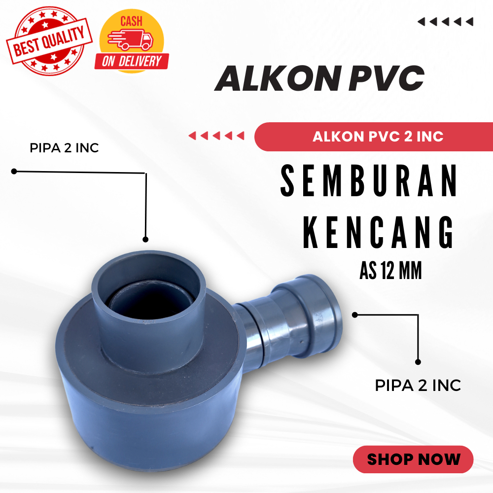 Jual keongan modifikasi pompa air listrik bahan PVC [BISA COD] semburan besar as 12 ml siap kirim