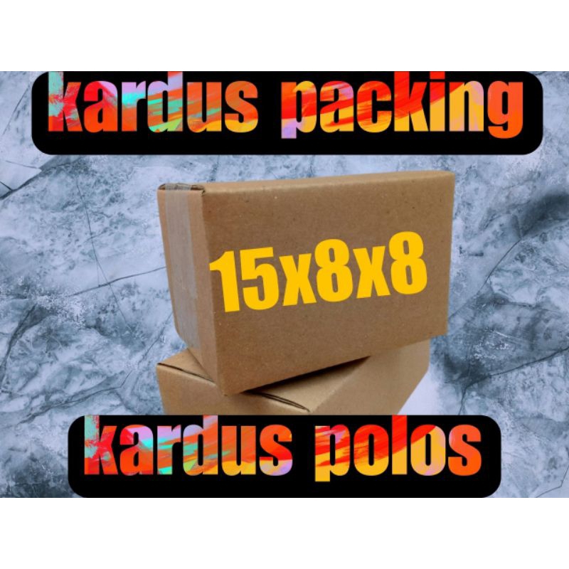 

kardus packing UK 15x8x8 kardus polos kardus mini