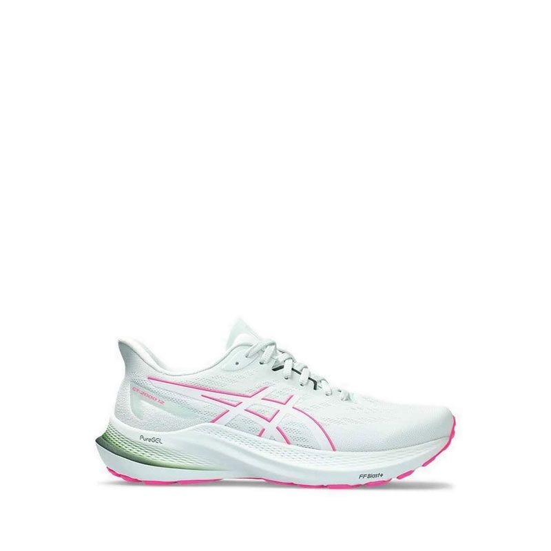 Asics Gt 2000 12 Women Running Shoes Pure Aqua White