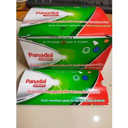 Panadol Cold & Flu Per BOX isi 10 STRIP - Panadol Hijau