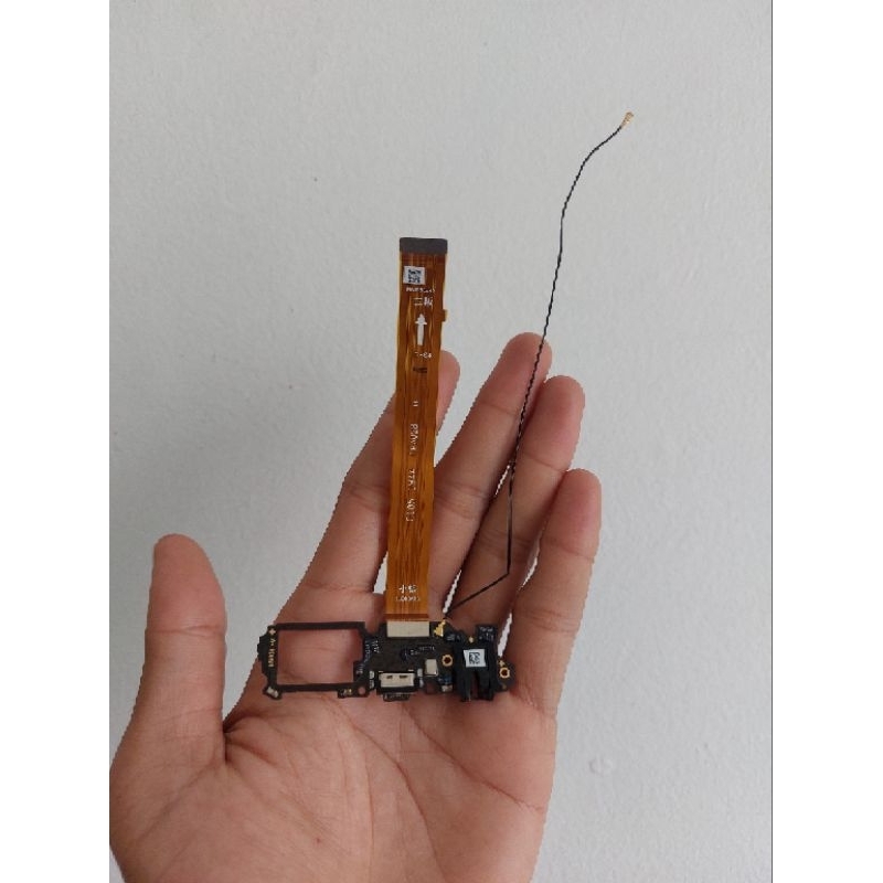 Konektor Cas + Fleksibel + Kabel Anthen Original Cabutan Oppo A5 2020