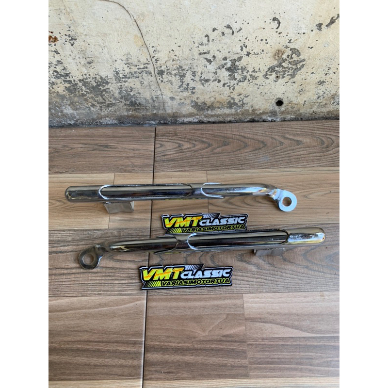 Begel CB kondom model slop krom besi kartel setelan panjang pendek