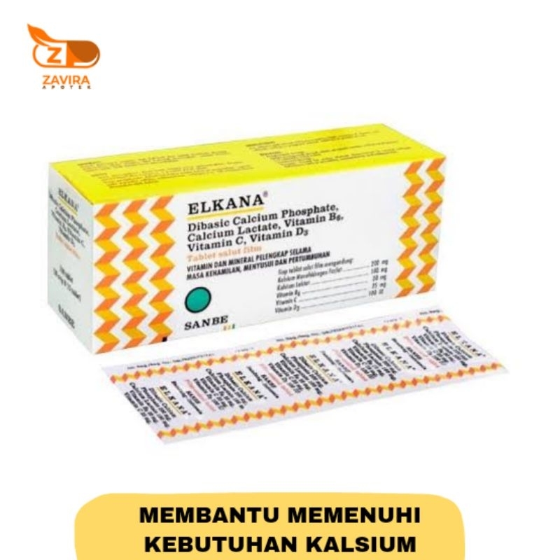ELKANA TABLET ISI 10 / VITAMIN IBU HAMIL