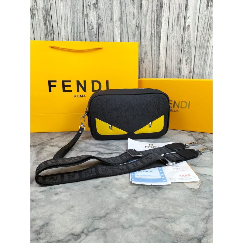 TAS SELEMPANG PRIA FENDI IMPORT BRANDED