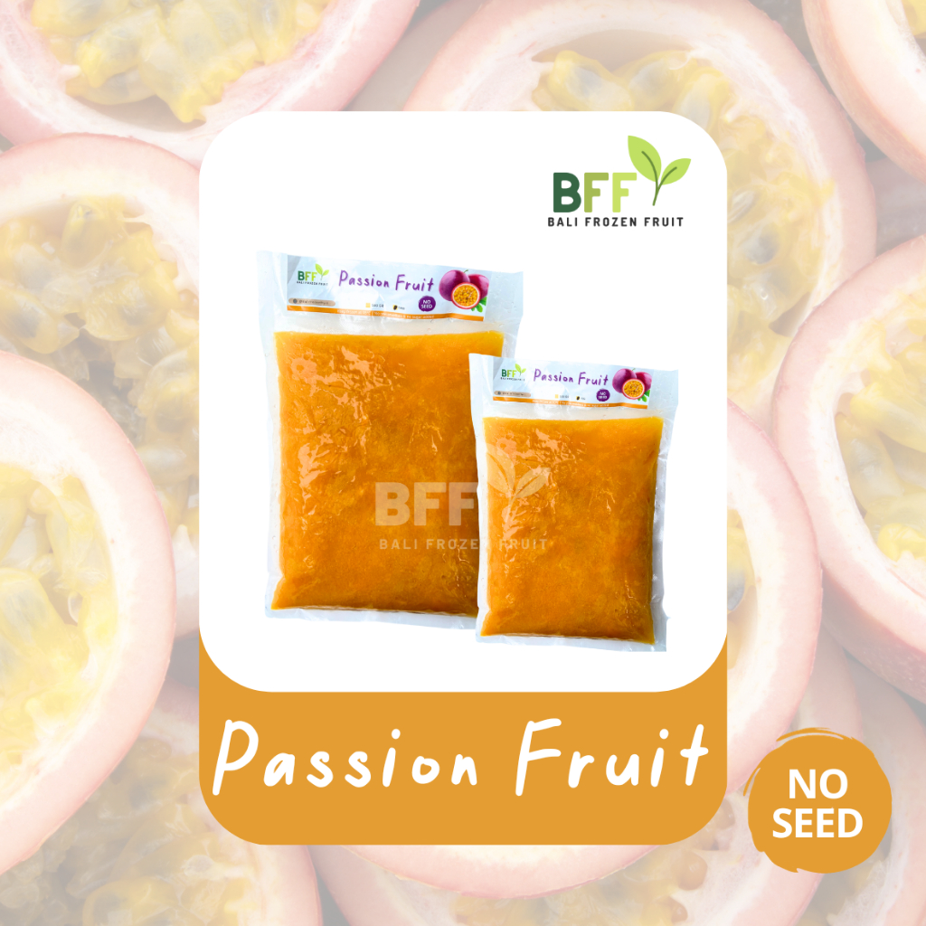 

Passion Fruit No Seed Frozen Bali Frozen Fruit