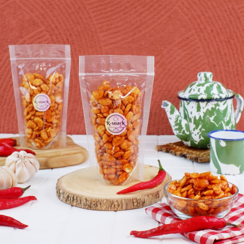 

[R-snack] Kacang Koro Pedas | Aneka Camilan | Snack Serba 5.000