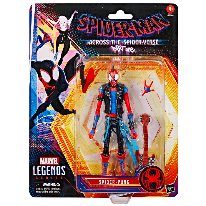 Marvel legends series spiderman spider-punk original hasbro spider-man
