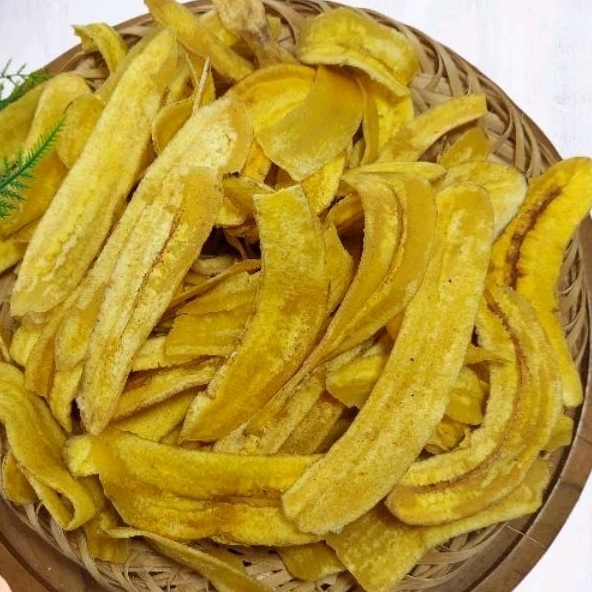 

Keripik Pisang Asin Snack kiloan 500gr