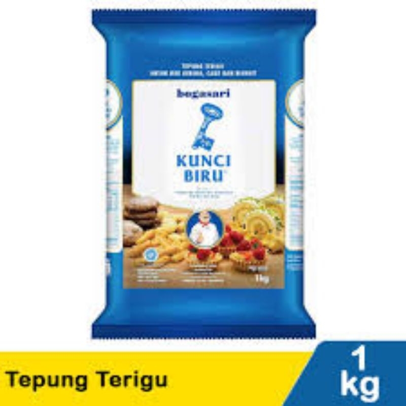 

TEPUNG TERIGU KUNCI BIRU 1 KG