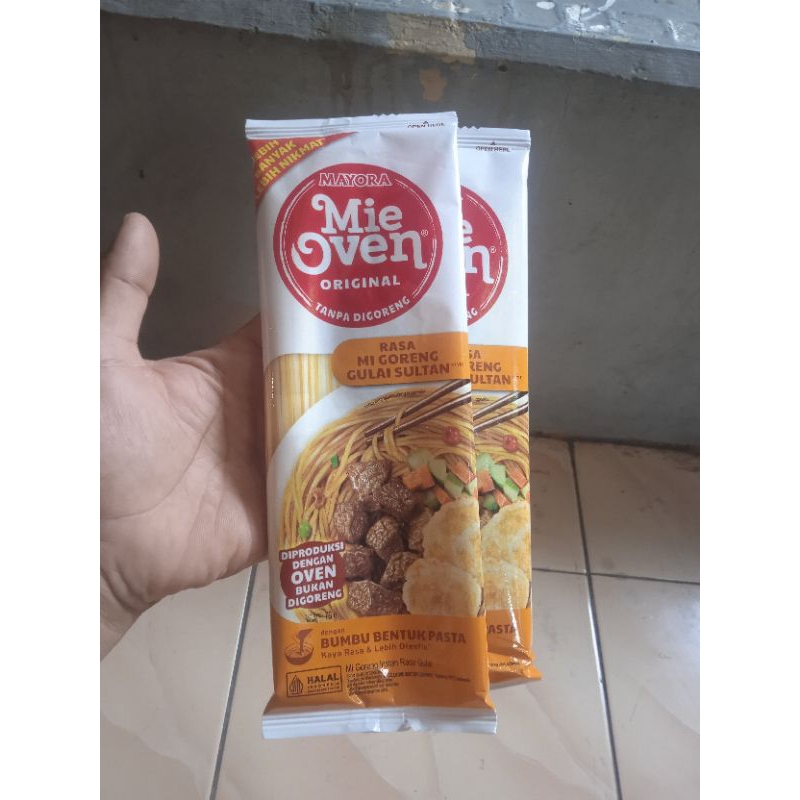 

mie oven kuah iga sapi gulai sultan goreng bawang