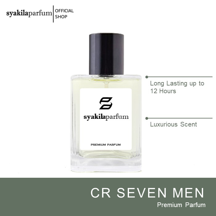 Syakila Parfum - Parfume Pria Tahan Lama Aroma Lavender Tobacco Woody Elegant Inspired By CR7 Ronaldo Men | Eau De Parfume Farfum Perfume Minyak Wangi Cowok Parfum Cowok Parfum Cowo Farfum Cowok Perfume Parfume Murah Original Cowok
