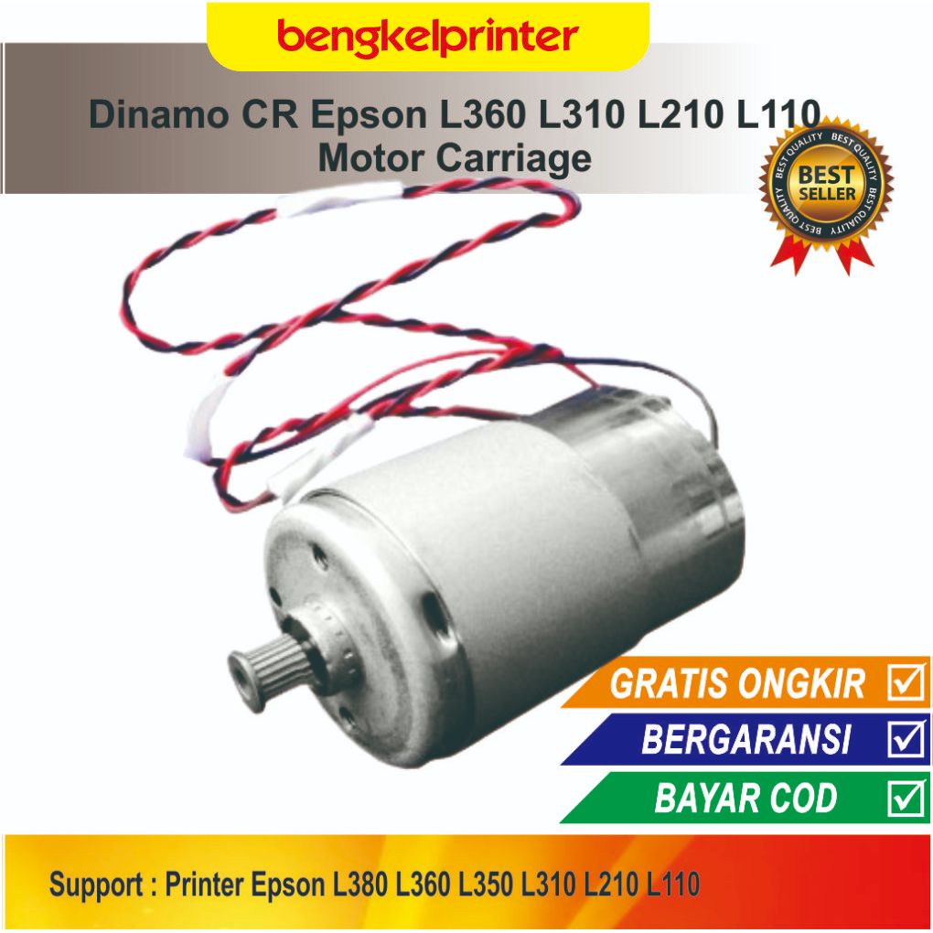 Dinamo CR Motor Atas Epson l360 L310 L210 L110 | Motor Carriage Printer Epson l360 L310 L210 L110 | 
