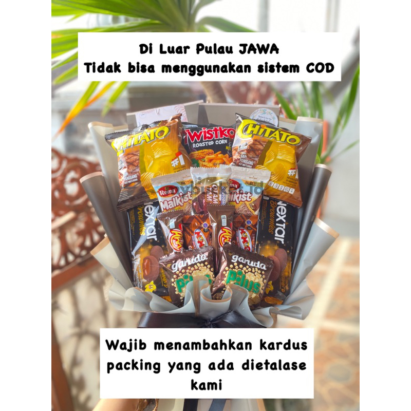 

BUCKET SNACK MURAH MERIAH BISA REQUEST WARNA CELLOPHANE DAN SNACK