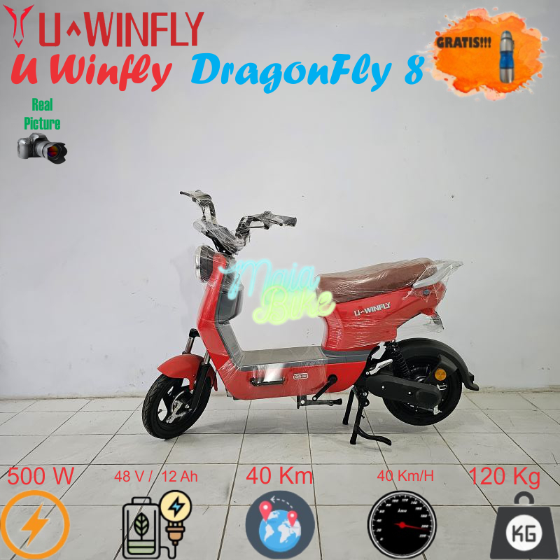 Sepeda Listrik UWinfly DF / DragonFly 8