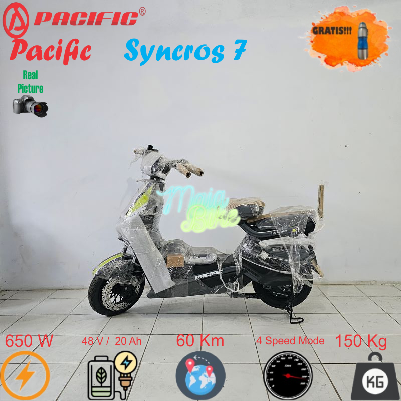 Sepeda Listrik Pacific Syncros 7