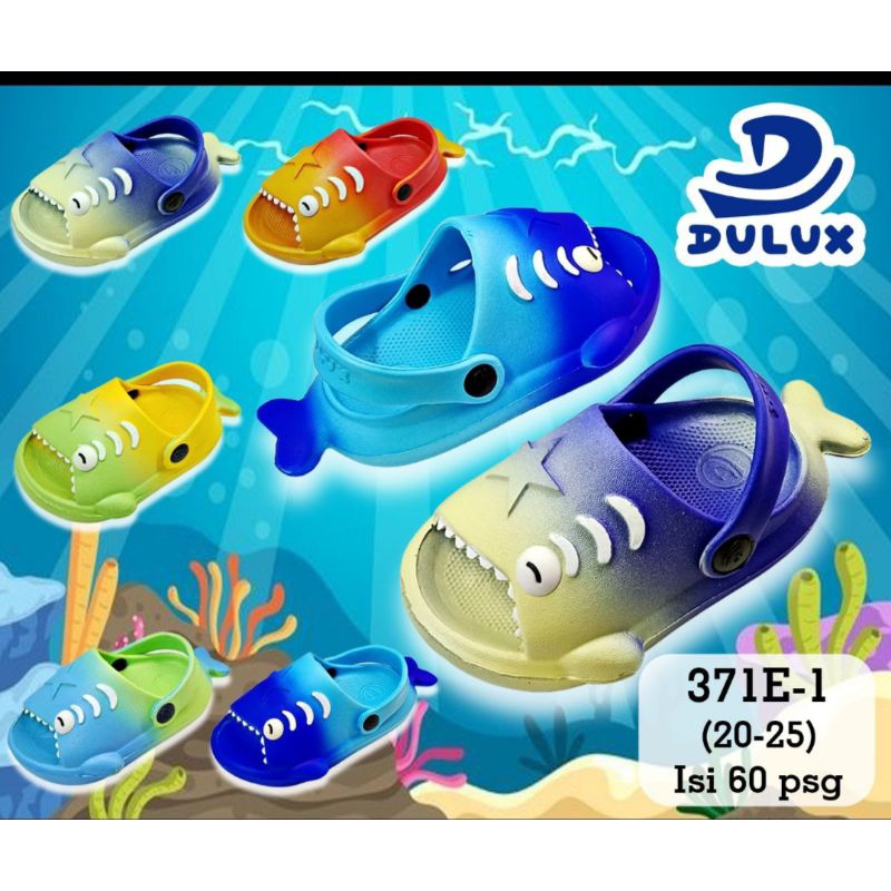 371 Sandal Bayi Prewalker Motif Baby Shark Sandal Gala