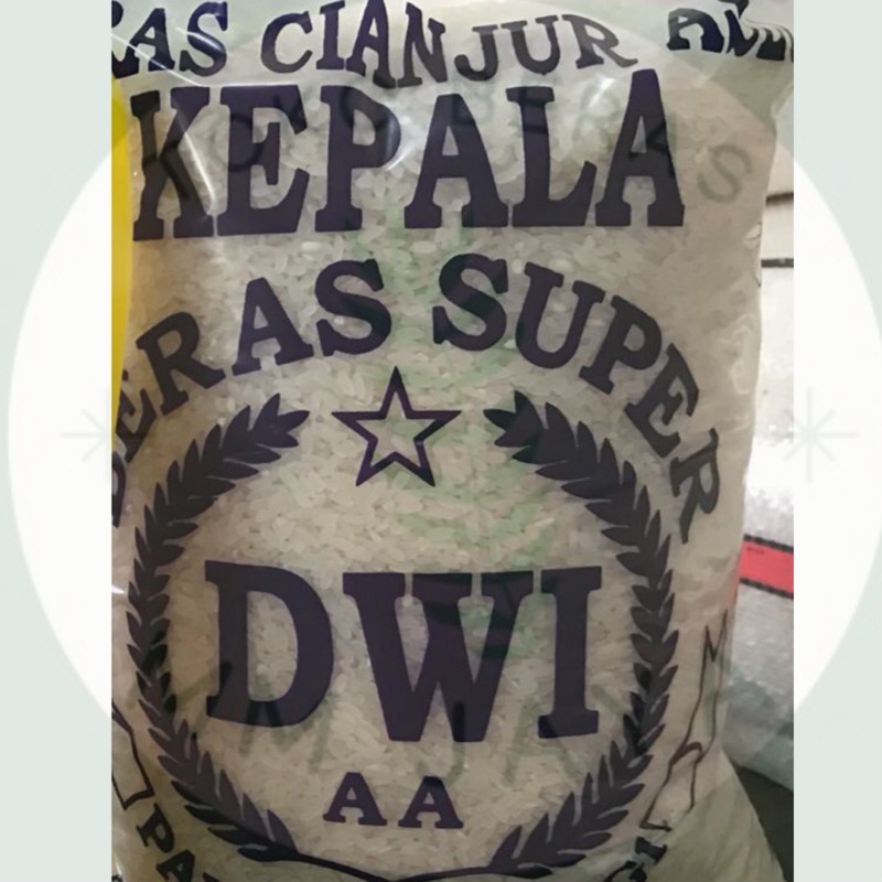 

BERAS PANDAN WANGI 5KG 5 KILOGRAM WANGI ASLI BUKAN SEMPROTAN - TIMBANGAN DIJAMIN 100%