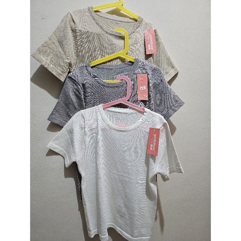 Top / Atasan Kaos Knit PinkDose