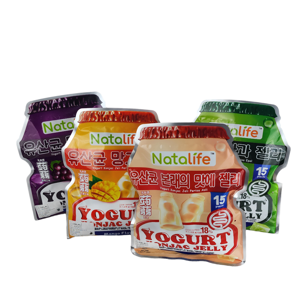

Natalife Yogurt Konjac Jelly Rasa Buah Yogurt - Netto 300gr