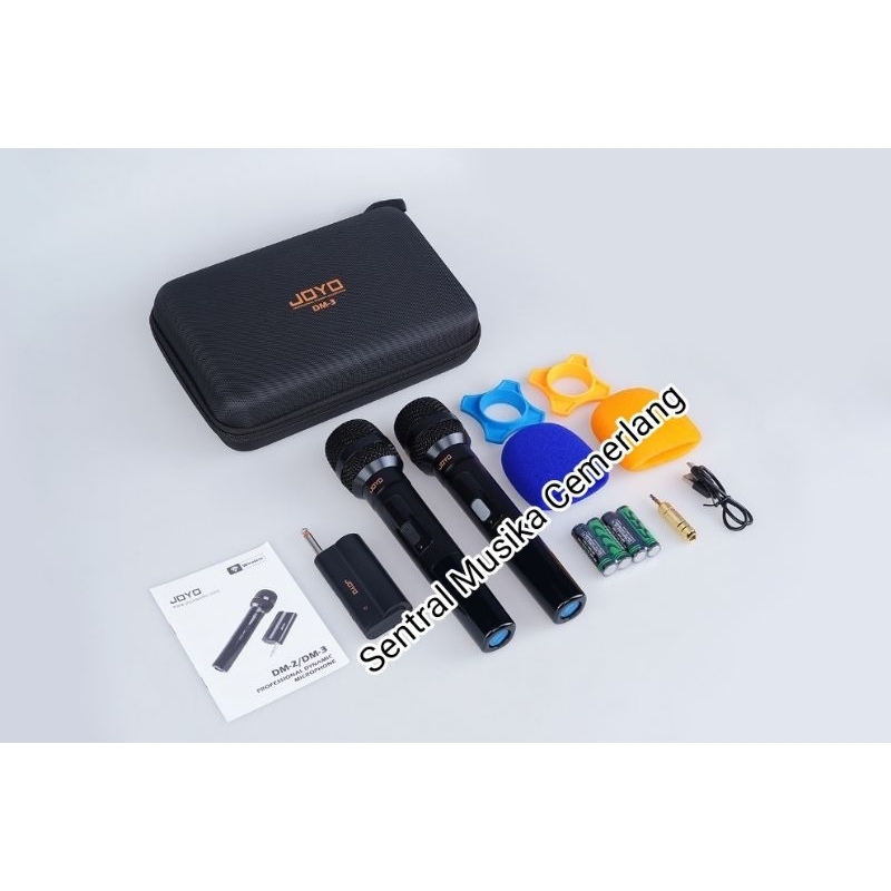 Mic Wireless Joyo DM-3 Wireless Dynamic Microphone Joyo DM3 Joyo DM 3