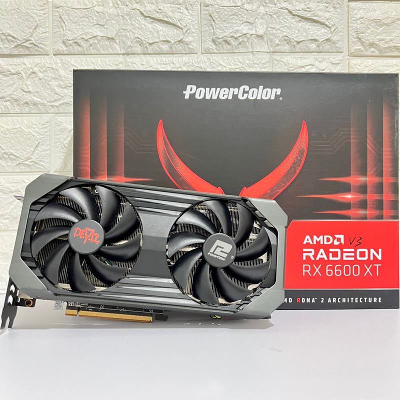 VGA RX 6600XT 8GB POWERCOLOR RED DEVIL GDDR6/ RX 6600 XT 8GB