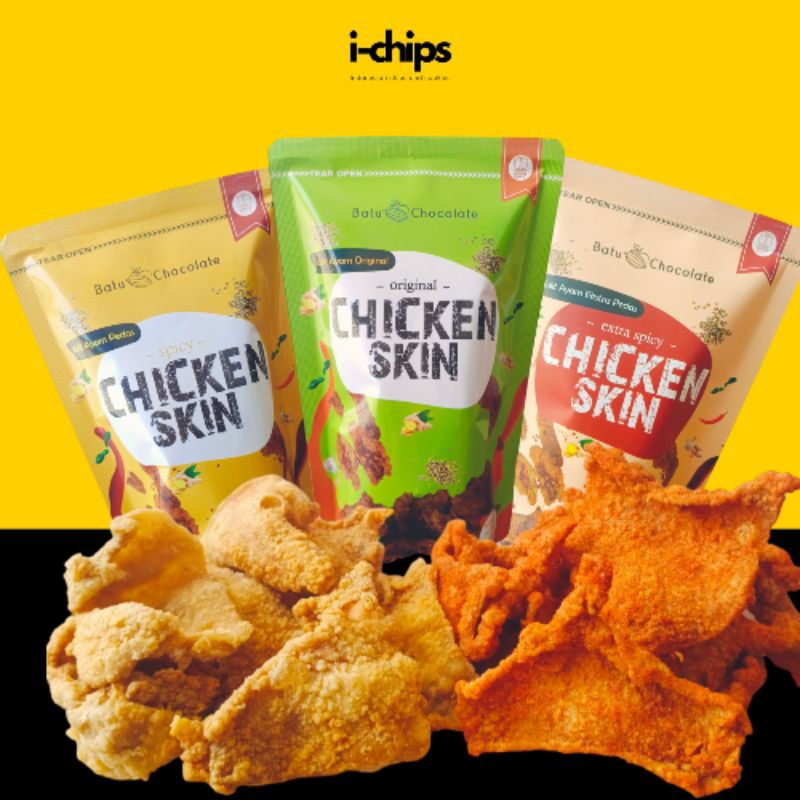 

Keripik Kulit Ayam Crispy ~ Chicken Skin ~ Snack ~ Oleh-oleh ~ Camilan - IChips