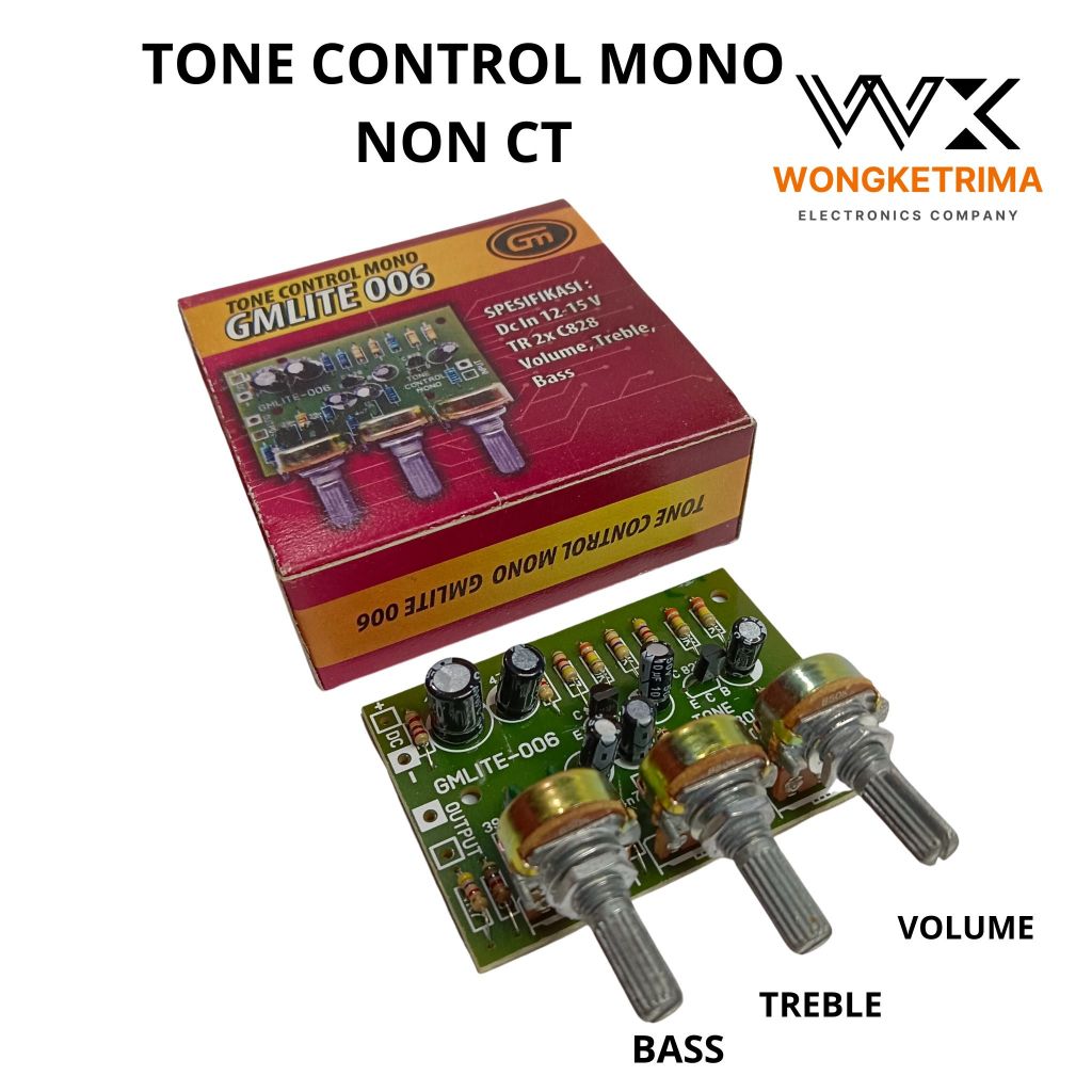 Tone control mono non ct 3 potensio