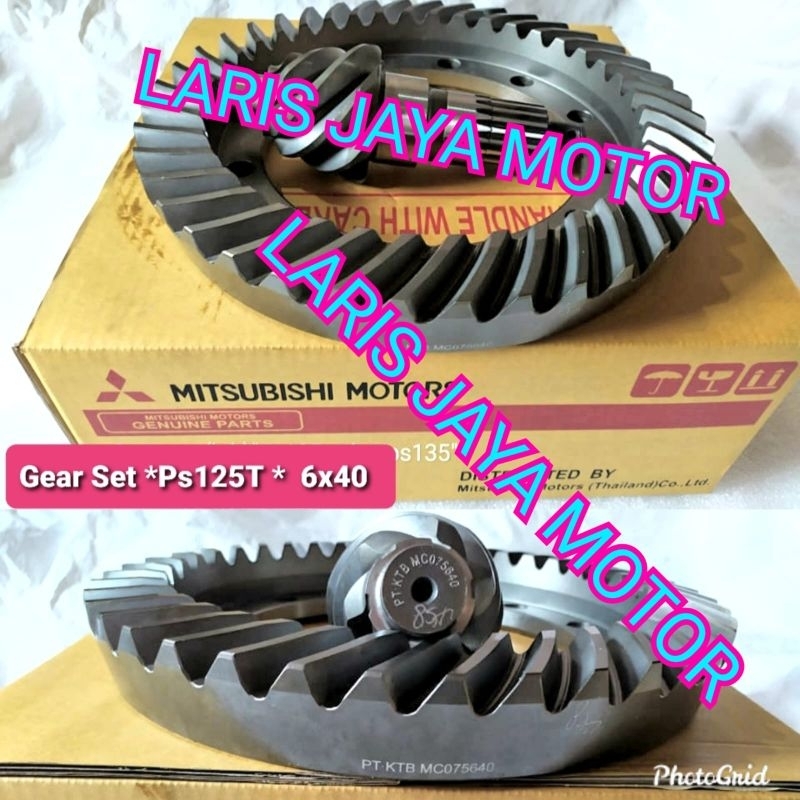 GEAR SET GIGI GARDAN CANTER PS125 6X40 ORIGINAL