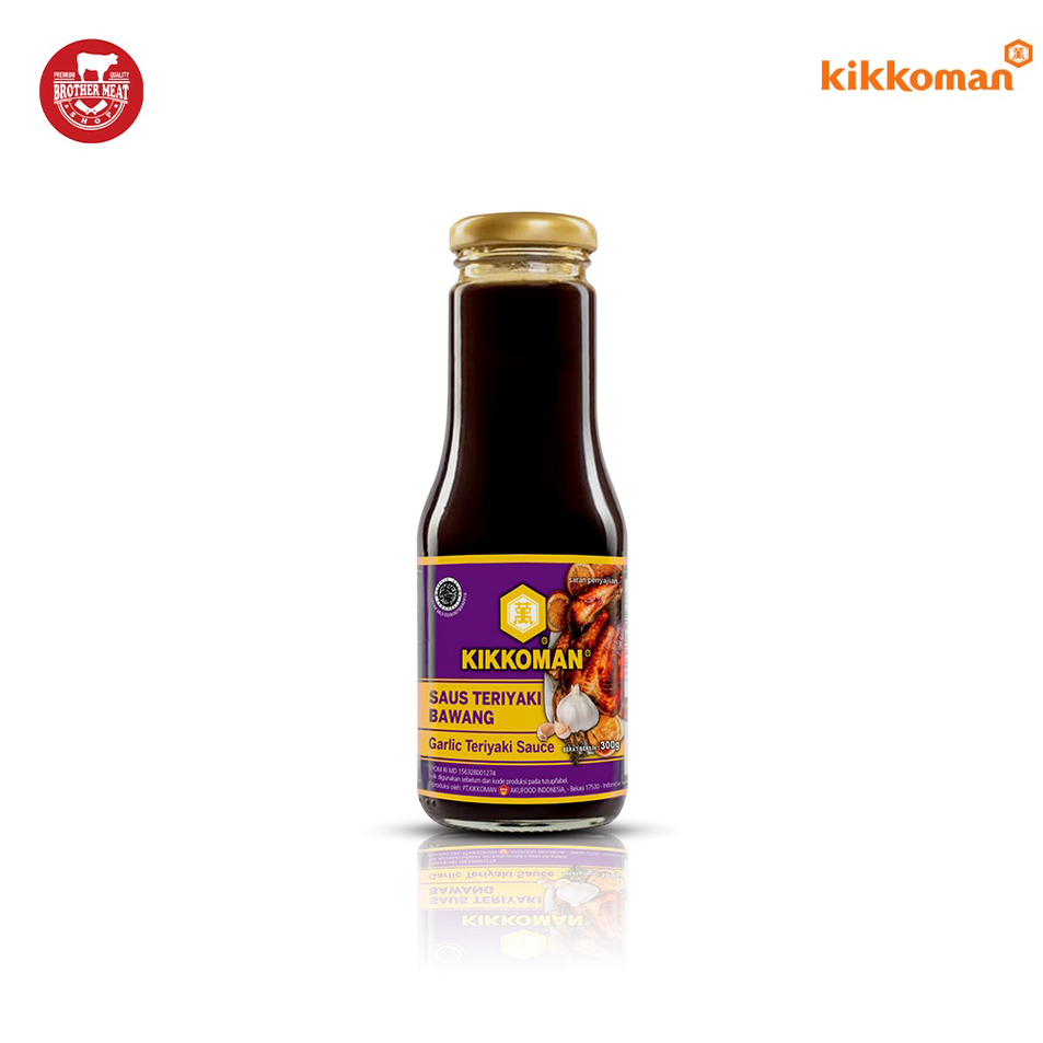 

↔✢❅ Kikkoman Garlic Teriyaki Sauce Halal 300gr