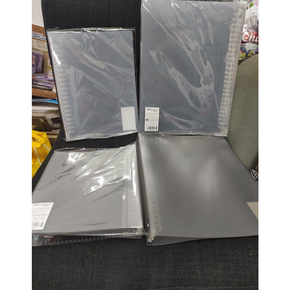 

5.5 Brand map binder looseleaf wengu tanpa isi b5 /a5 kode 20H/ 26H SL trans tipis