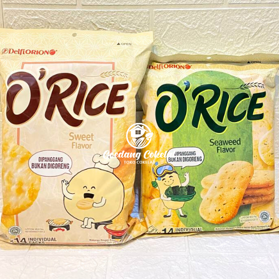 

Harga Murah Delfiorion Delfi Orion O’Rice O Rice Crackers Krekers Beras Sweet Seaweed 151.2gr Model Terkini