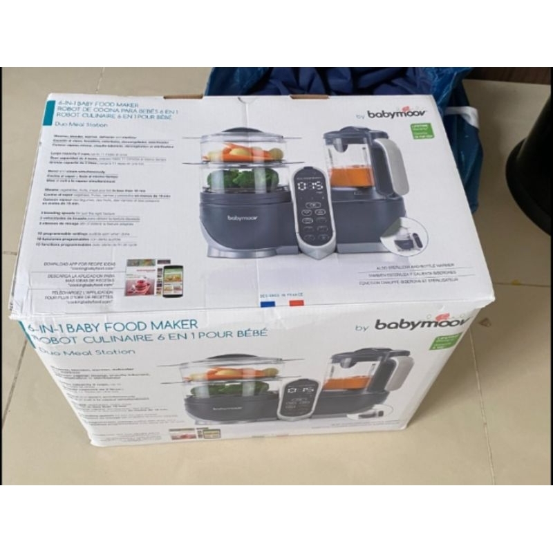 babymoov baby food maker nutribaby+ preloved