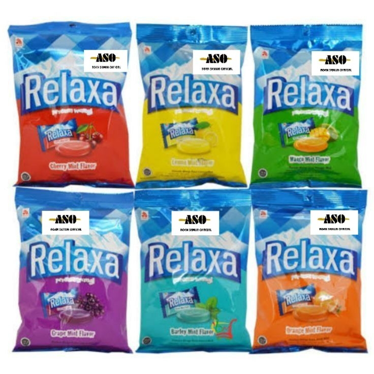 

Terlaris permen RELAXA ALL VARIANT 125g ( ISI 50 ) PROMO !!! Stok Banyak