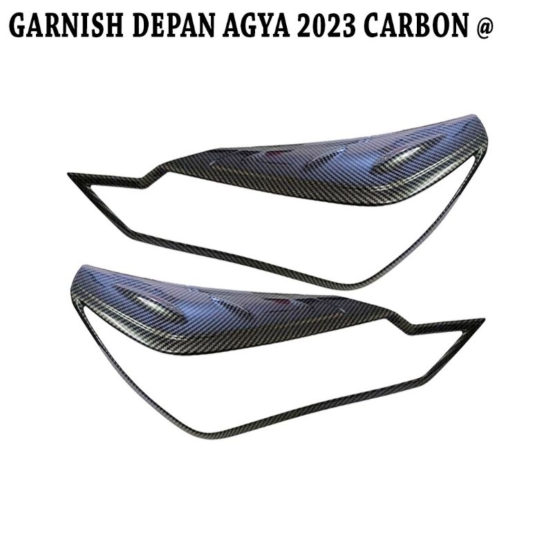 Garnish LAMP DEPAN AGYA NEW 2023 CARBON.