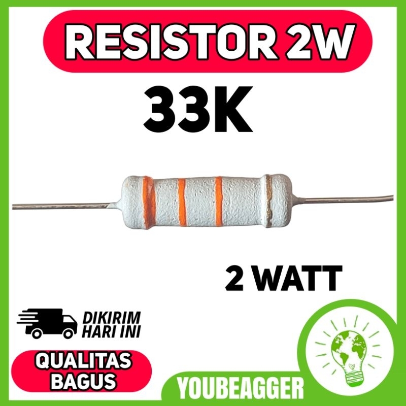 Resistor 33k 2W