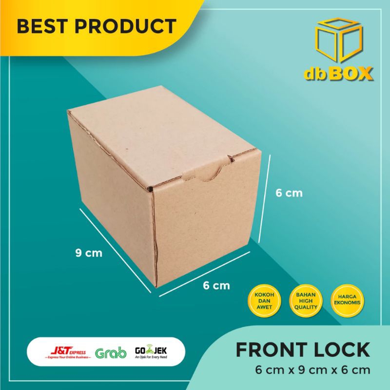 

Kardus 6x9x6 cm | Box Die Cut dan Easy Usage | Box Kue Tart | Box Aksesoris | Box Pizza