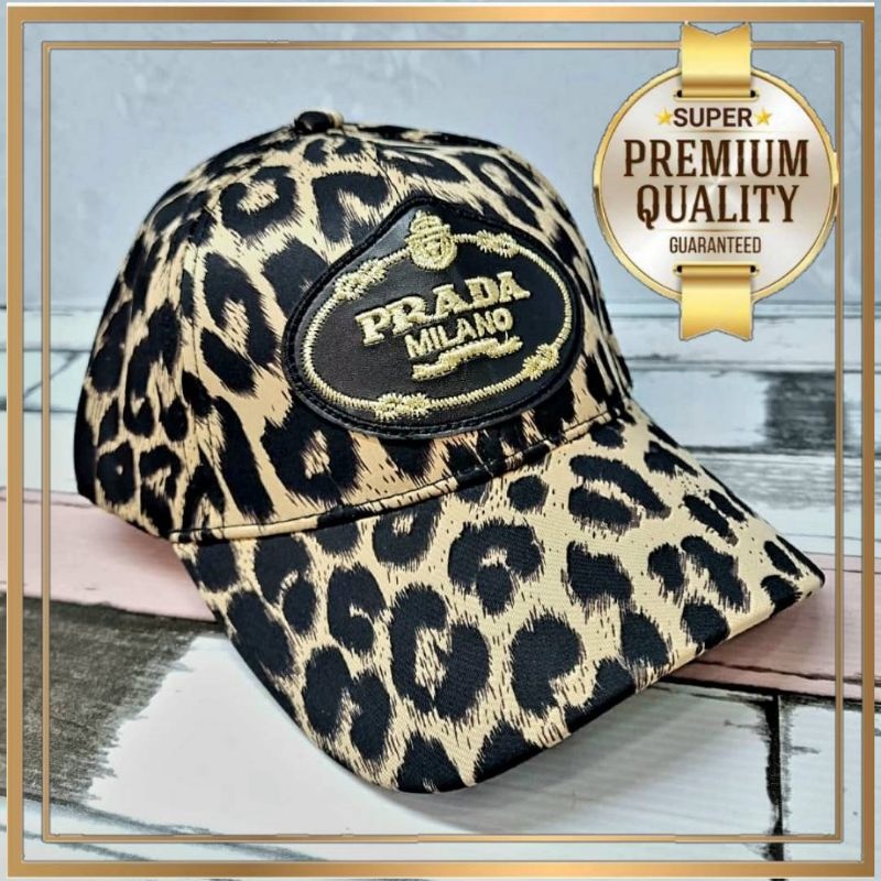 Topi Motif Macan / Leopard Keren