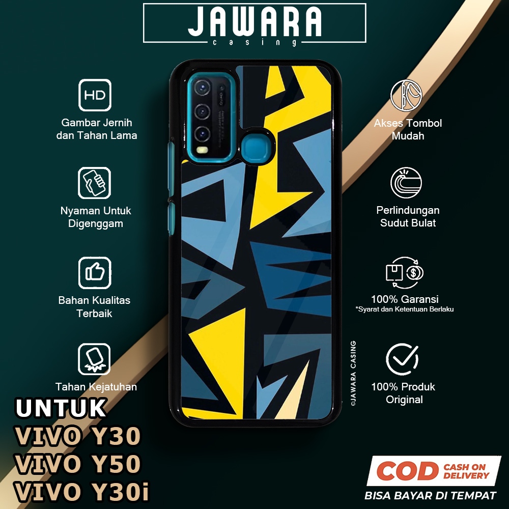 Case Vivo Y30 Y50 Y30i Casing Vivo Y30 Y50 Y30i Jawara Casing [DDLE] Case Glossy Case Aesthetic Cust