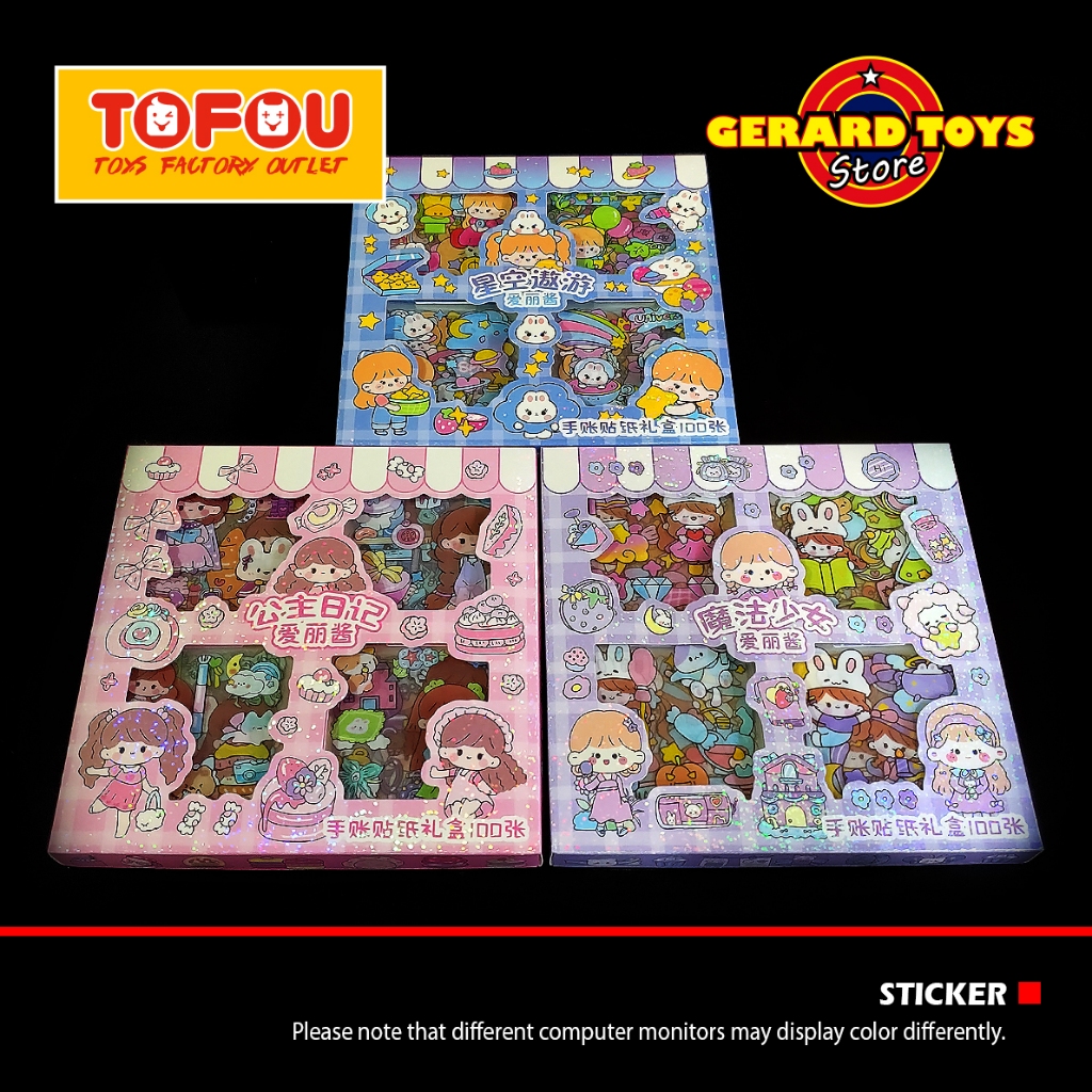 

Stiker Momo Anti Air Motif Sticker Korea Lucu Dekorasi Kartun