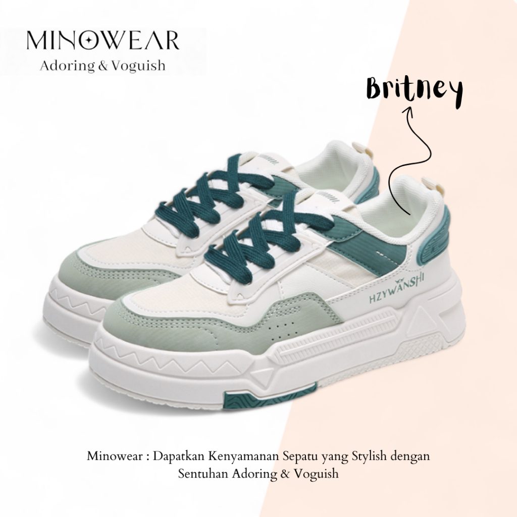 Minowear Britney Shoes - Sepatu Sneakers Wanita